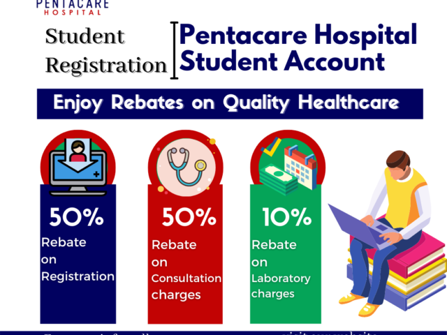 pentacare hospital student account